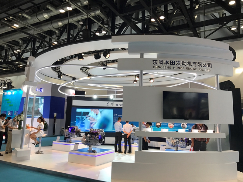 第十六届中国国际内燃机及零部件展会东风本田展台